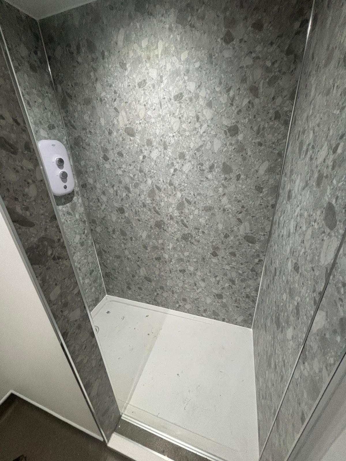 Birchwood Park — shower sealing detail