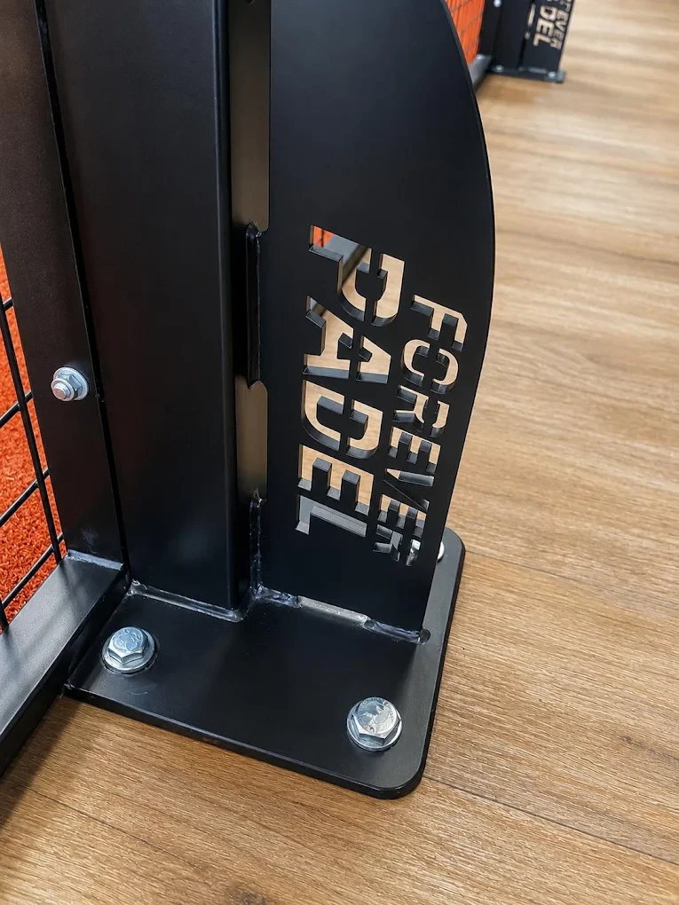 Forever Padel — court fixture and equipment detail
