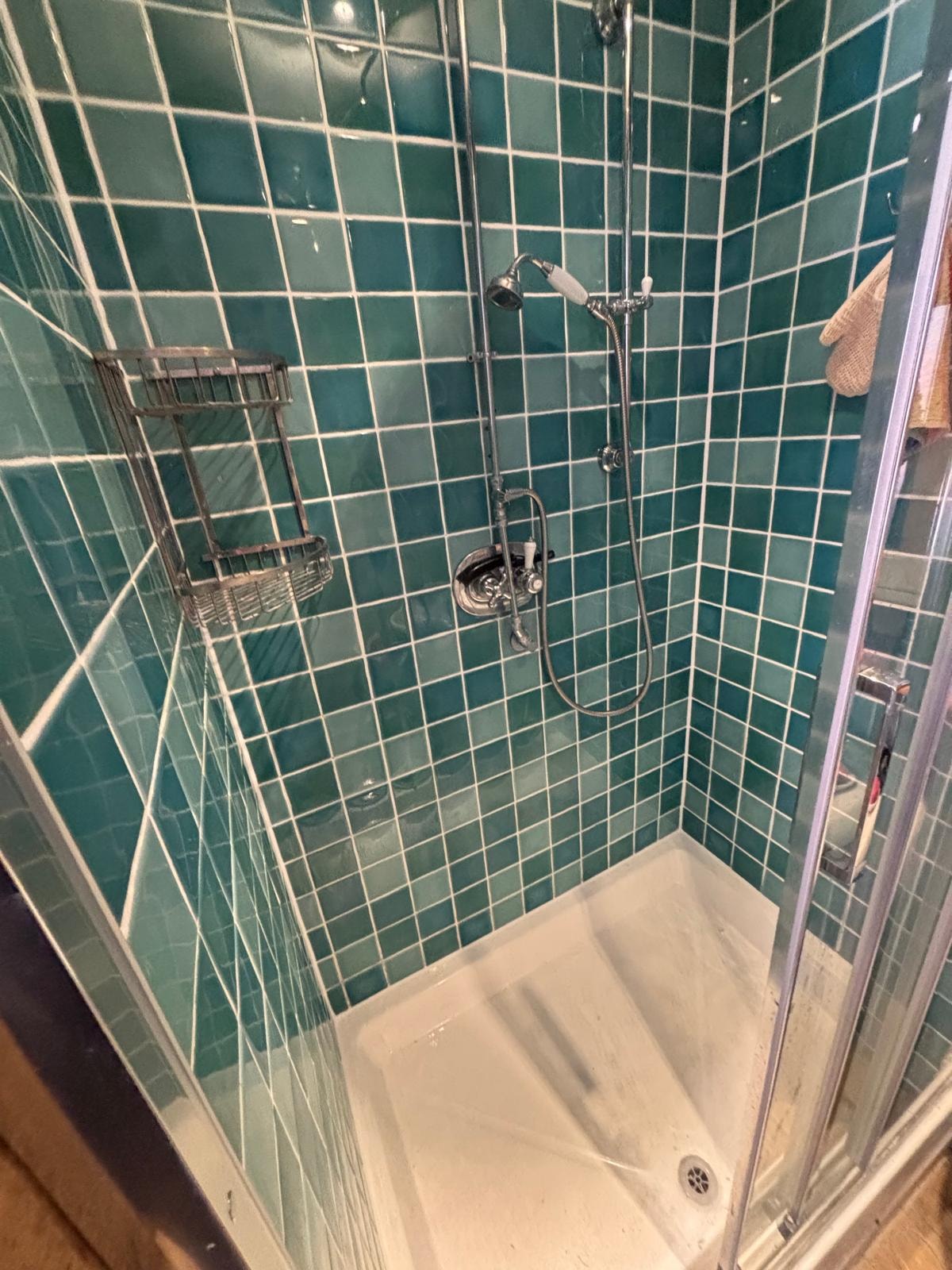 Professional shower reseal result